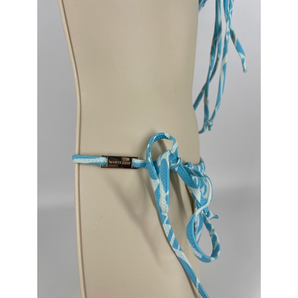 White Fox Blue Bikini (B17#9) - Picture 2 of 9